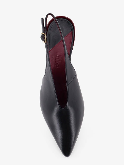 Chloe' Suzie leather pumps - Black