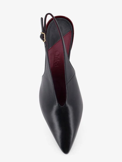 CHLOE' - Suzie leather pumps