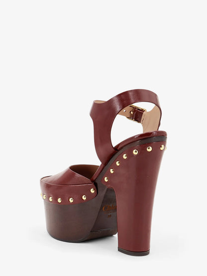 CHLOE' - Meret sandals with oversized platform
