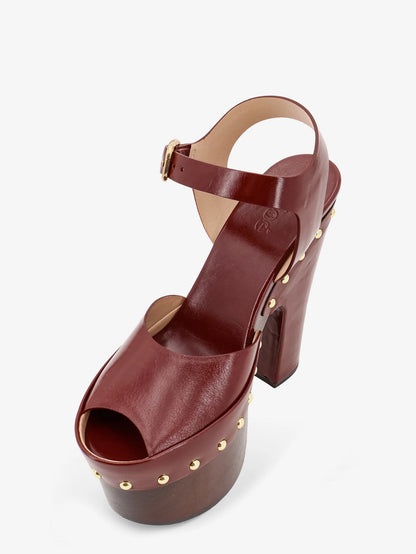 CHLOE' - Meret sandals with oversized platform