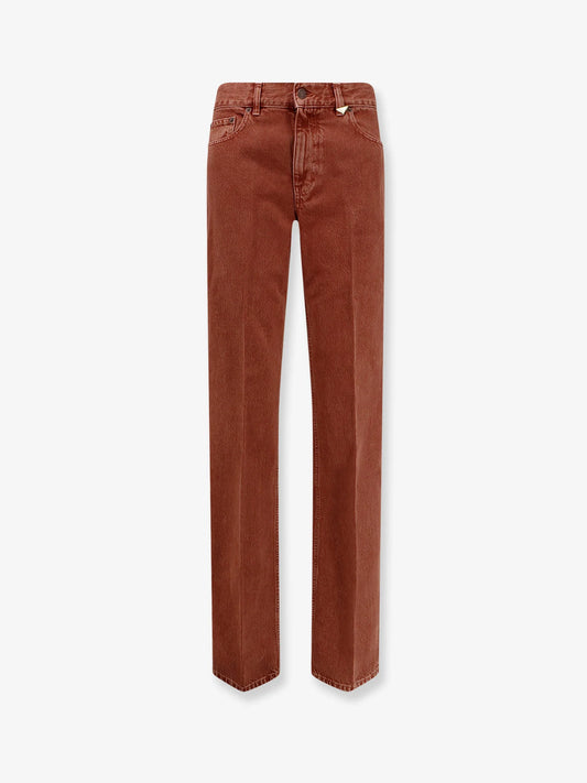 Chloe' Colored Denim Trousers