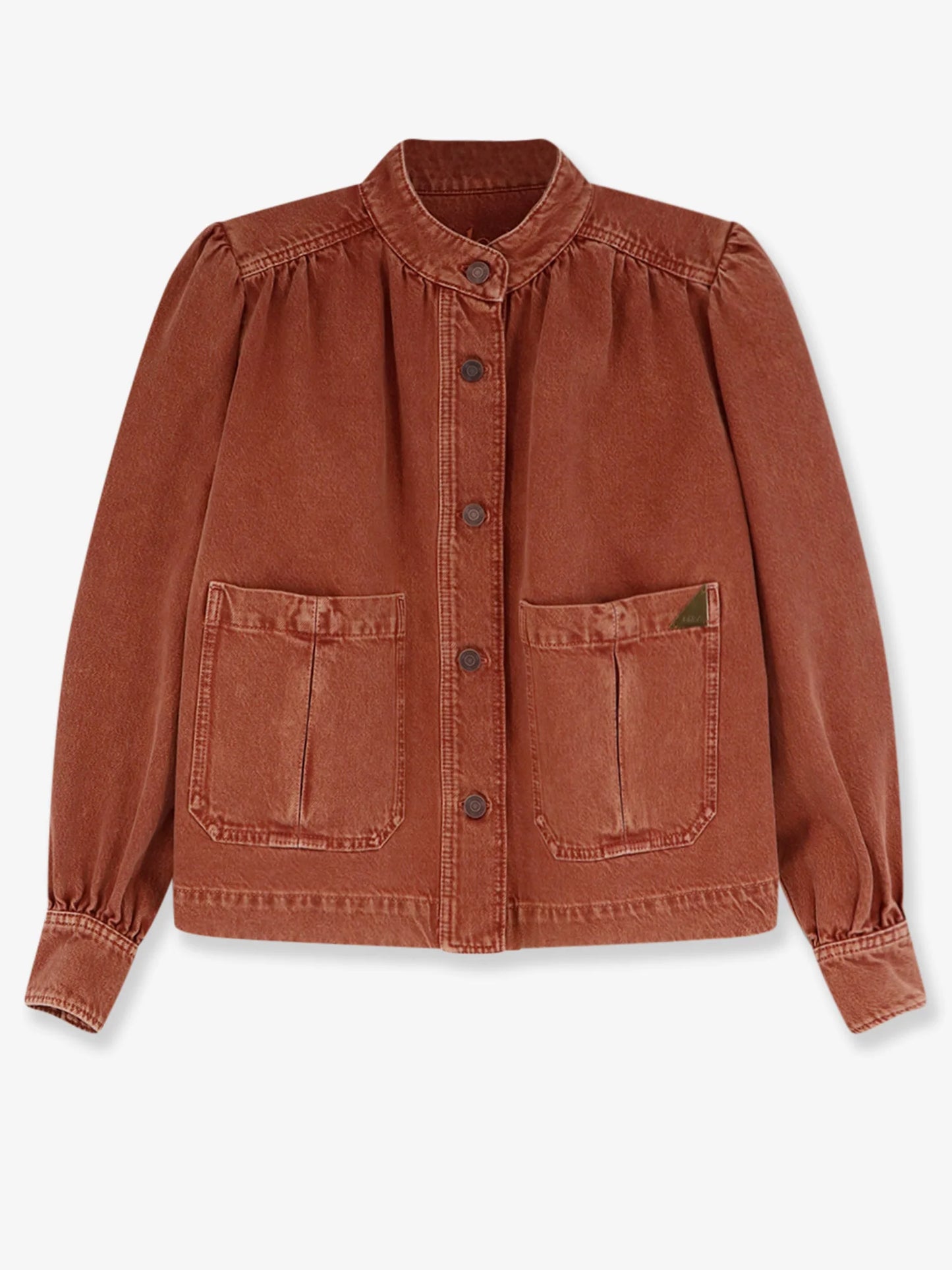 CHLOE' - Orange denim jacket
