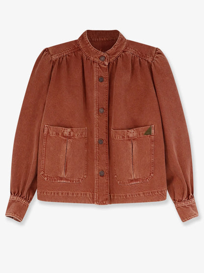 CHLOE' - Orange denim jacket