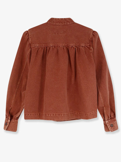 CHLOE' - Orange denim jacket