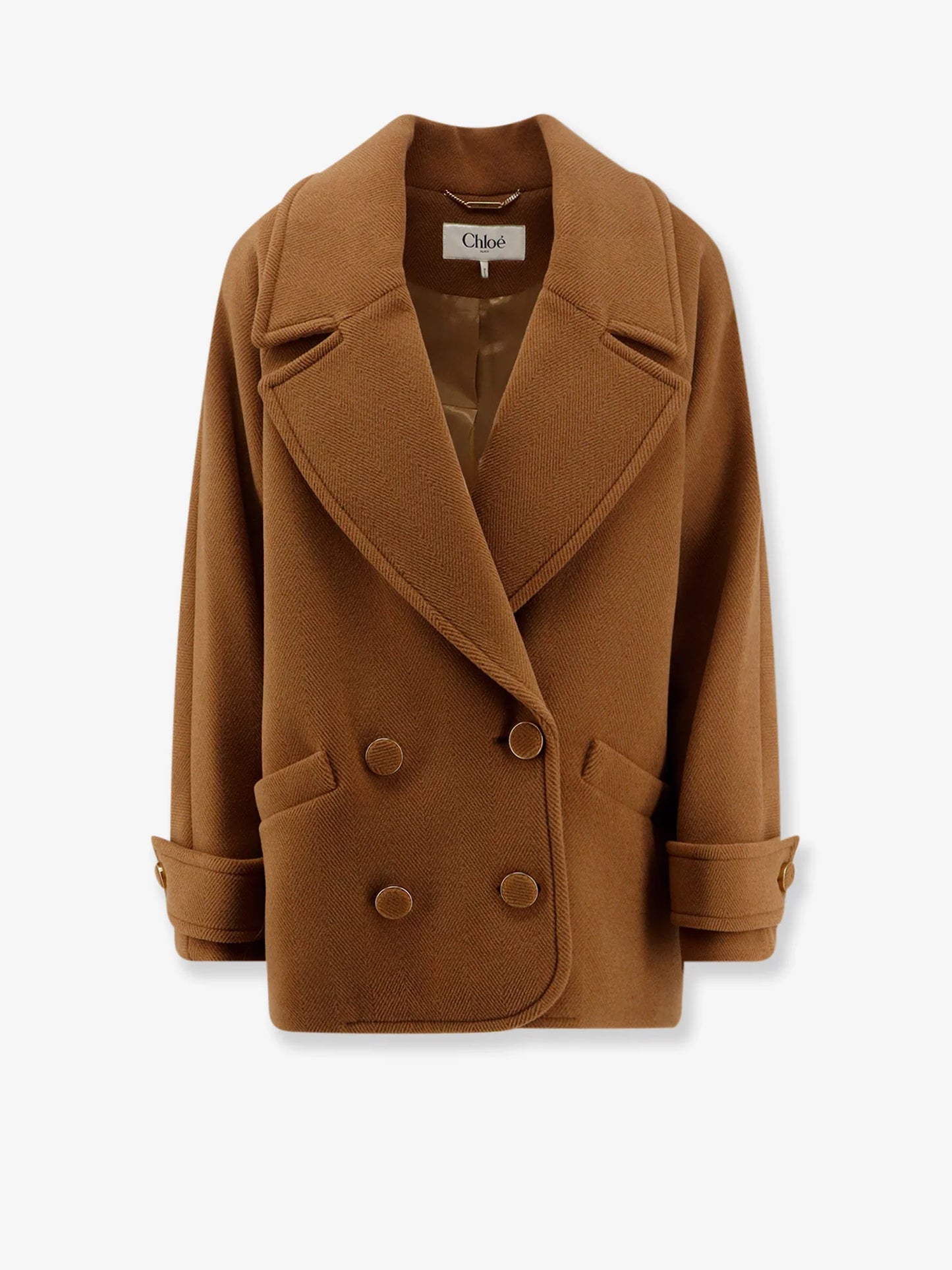 CHLOE' - Short wool coat