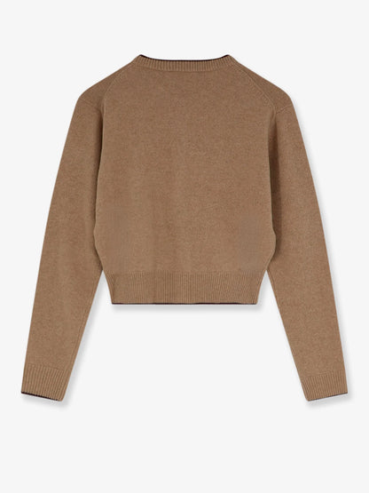 CHLOE' - Wool and cashmere wool cardigan
