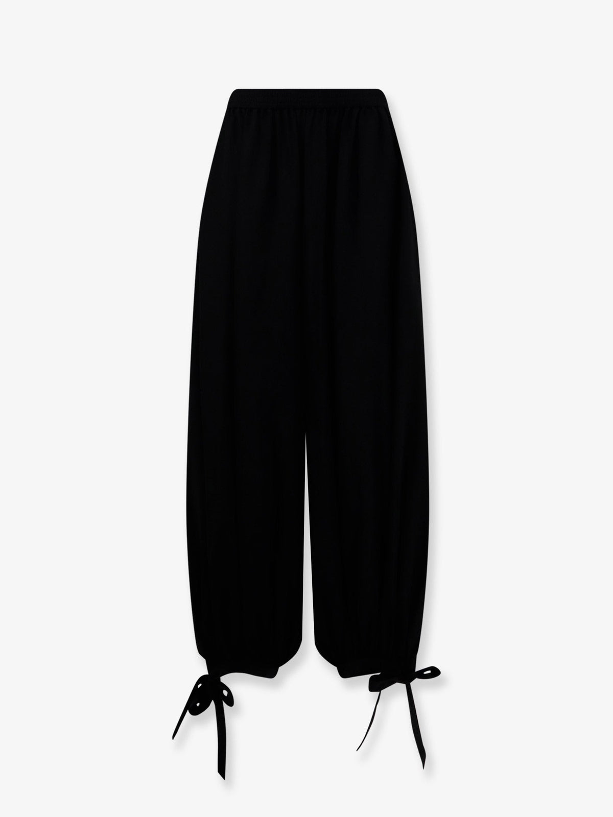 Chloe' Silk trousers - Black