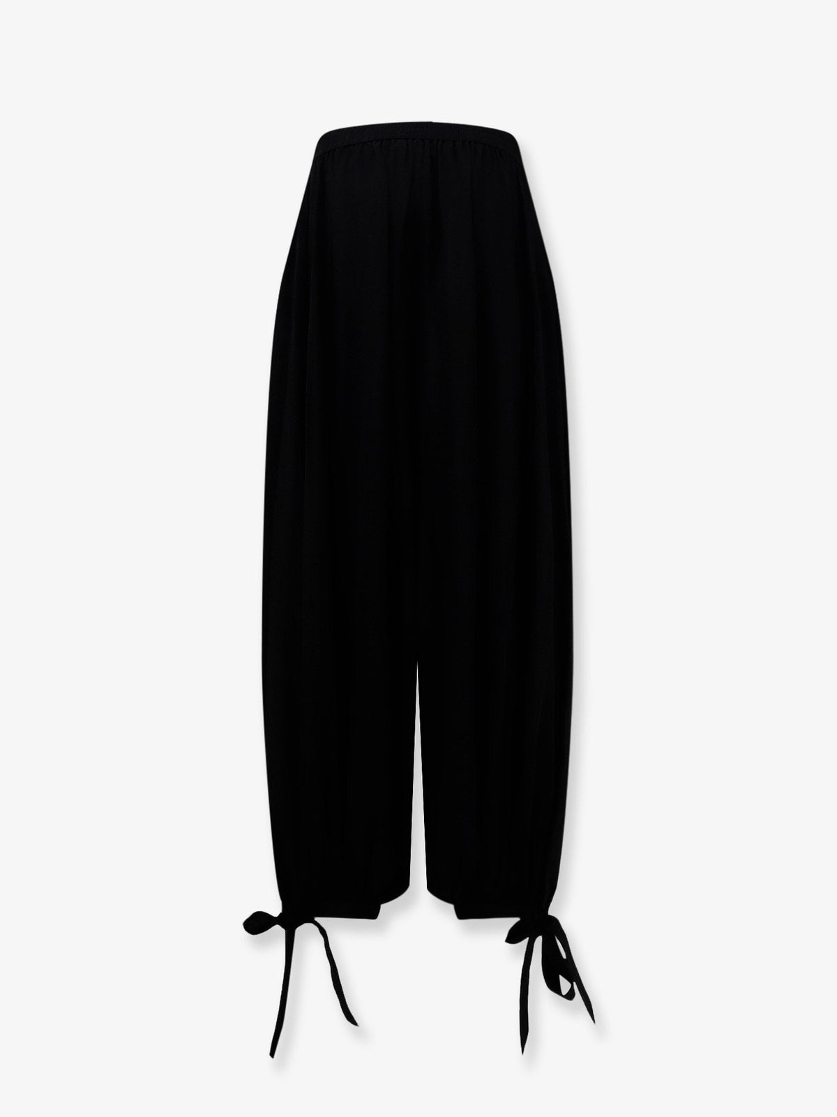 Chloe' Silk trousers - Black