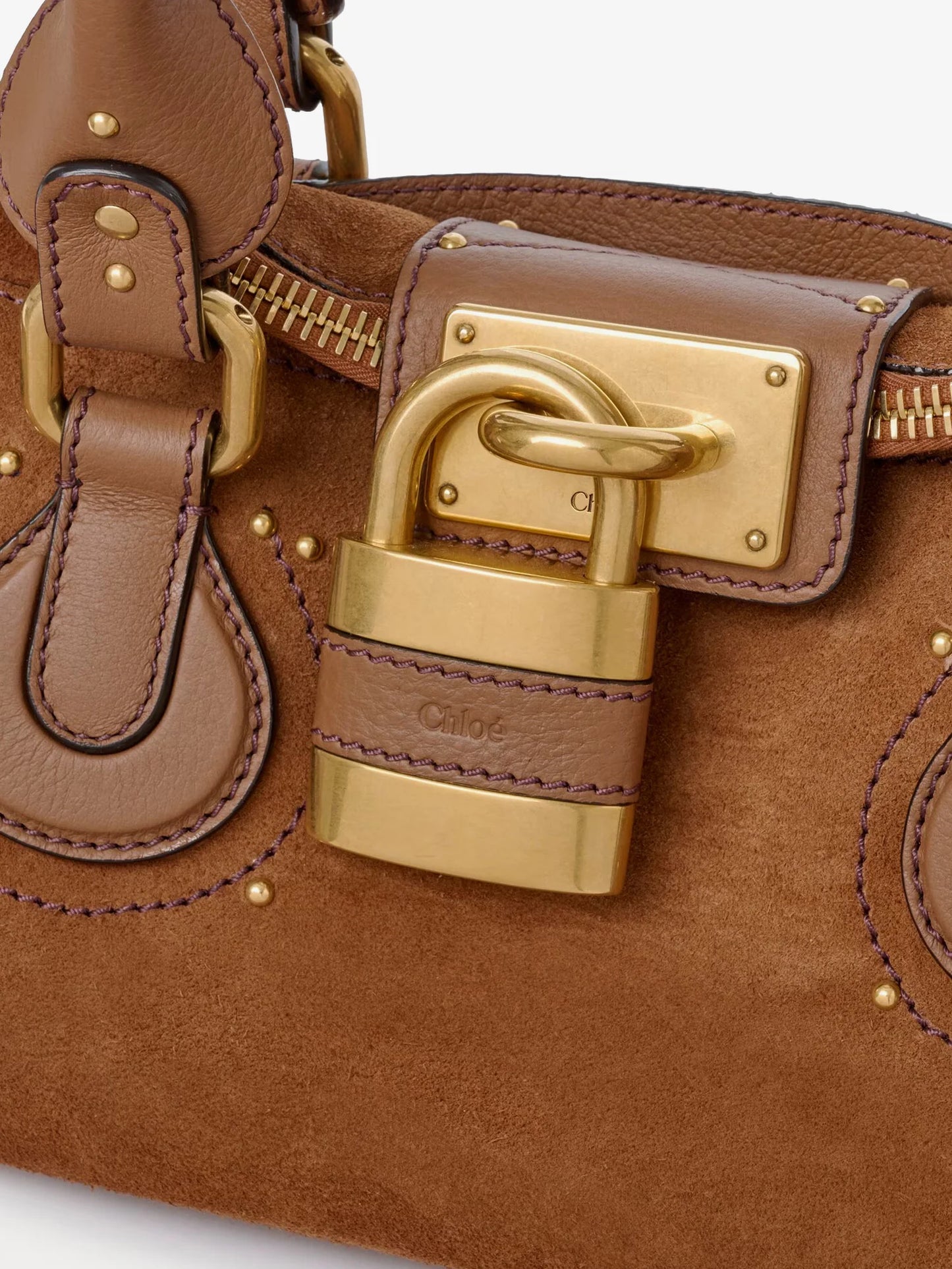 CHLOE' - Paddington suede shoulder bag