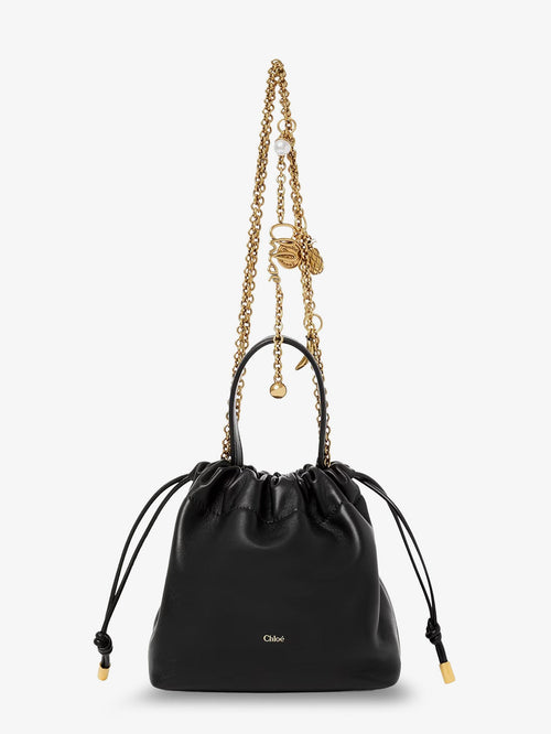 Chloe' Chloé Icons Mini leather crossbody bag - Black