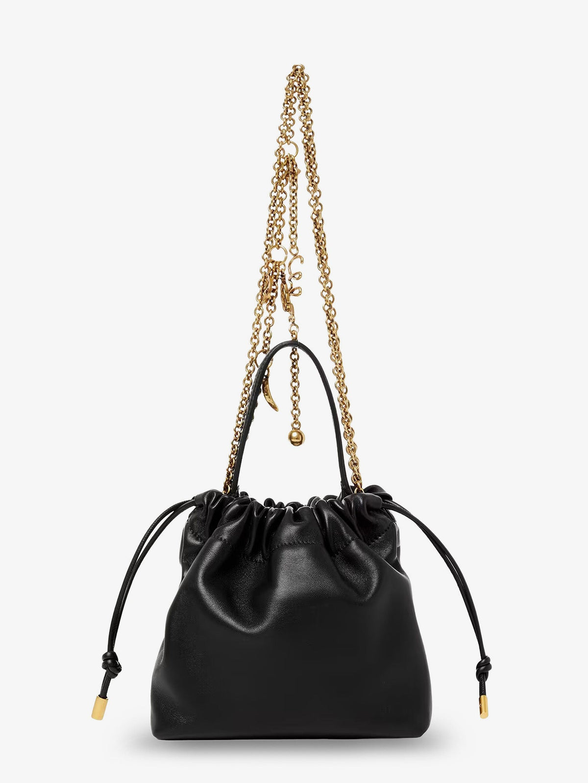 Chloe' Chloé Icons Mini leather crossbody bag - Black