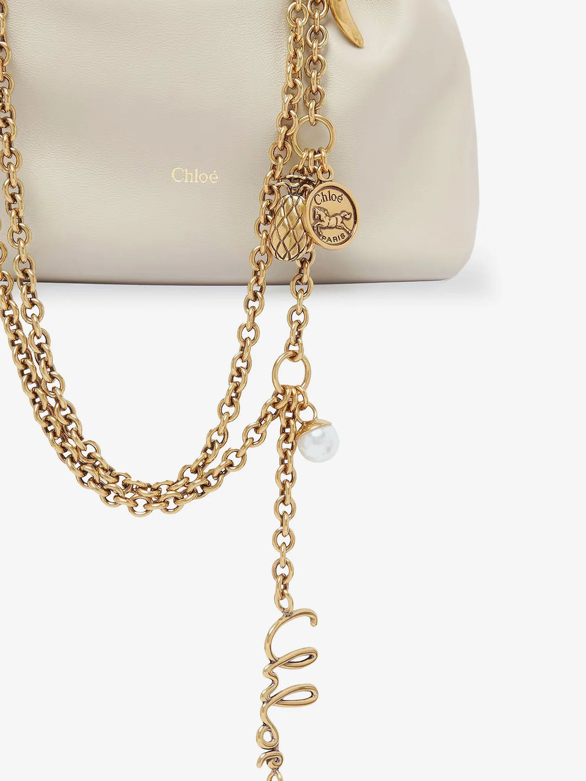 CHLOE' - Chlo�� Icons Mini leather crossbody bag