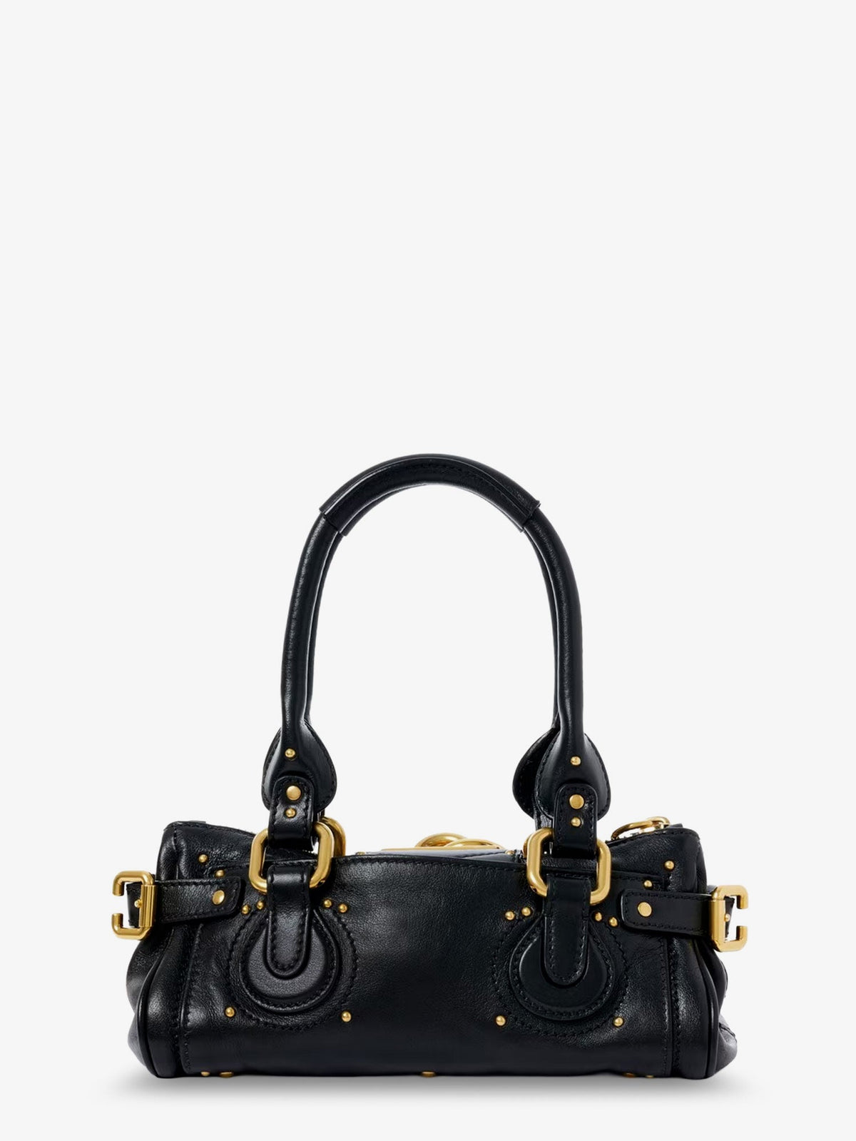 Chloe' Paddington Small Leather Handbag - Black