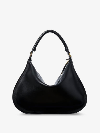 Chloe' Marcie Medium leather shoulder bag - Black