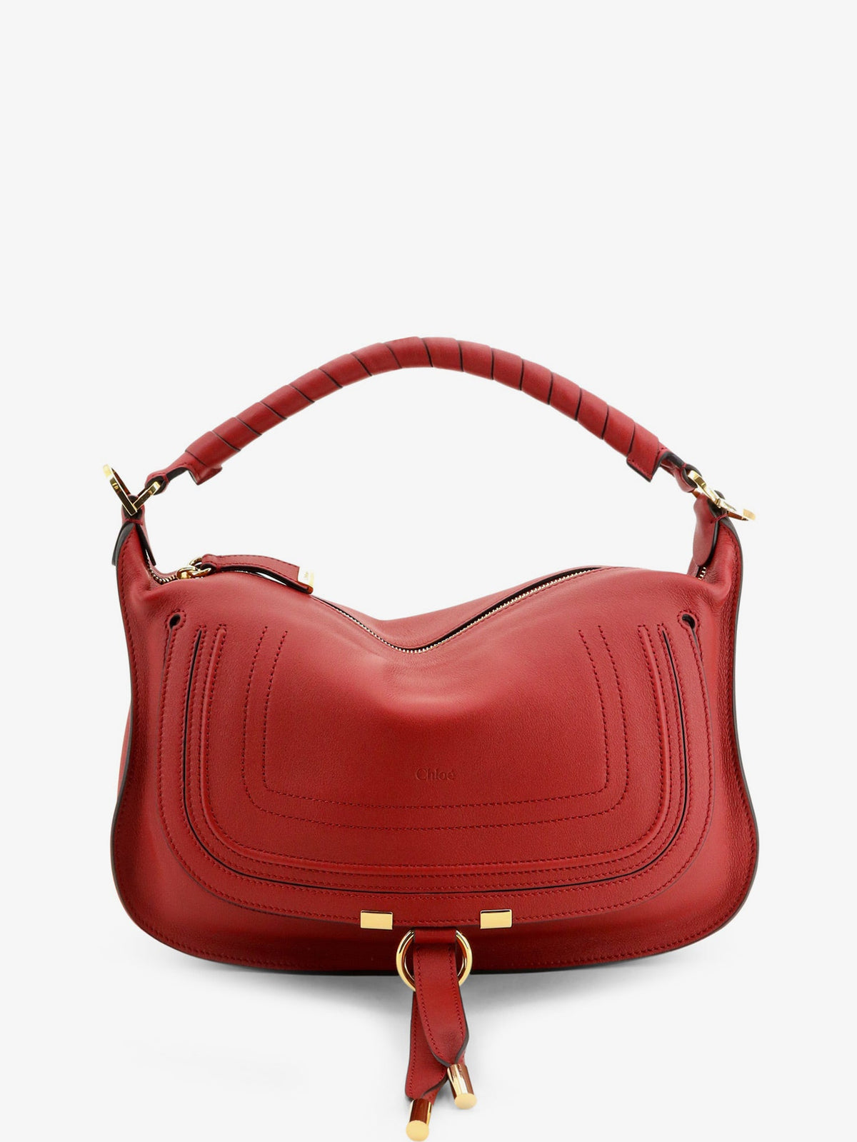 Chloé Marcie Small leather shoulder bag - Divinered