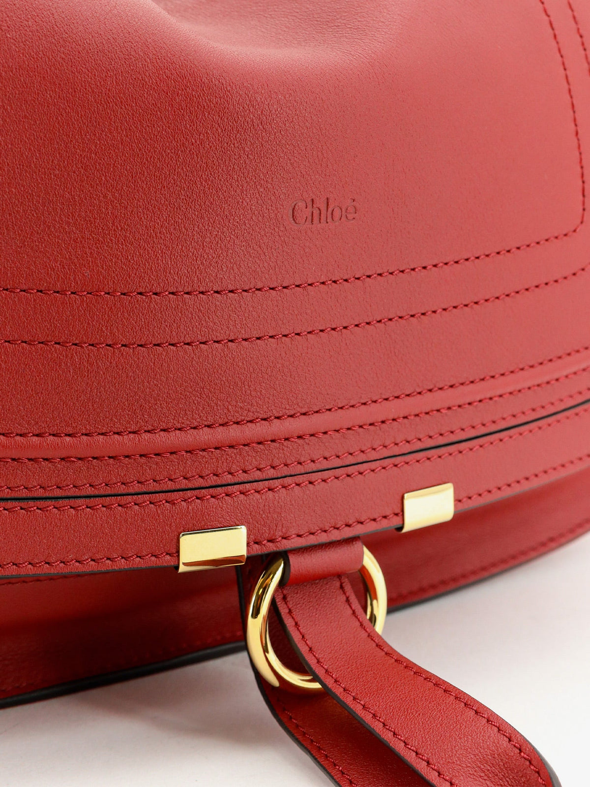 Chloé Marcie Small leather shoulder bag - Divinered