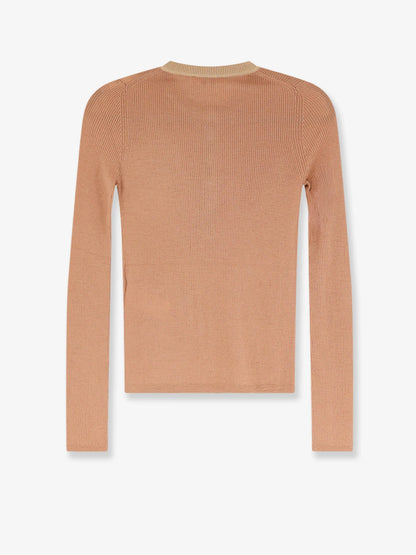 CHLOE' - Ribbed wool T-Shirt