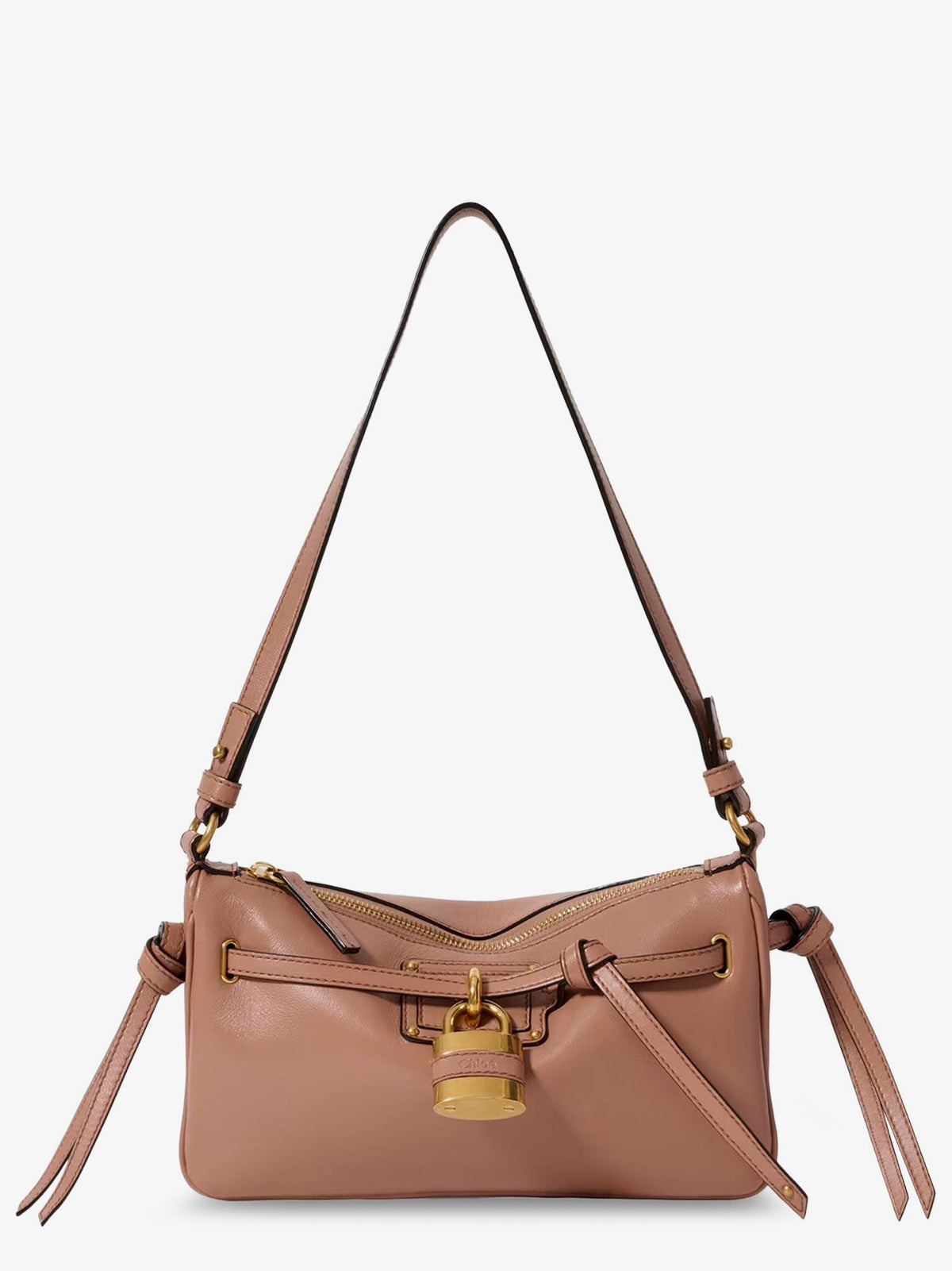 Chloé Paddington Sling Leather Shoulder Bag - Tawnybrown