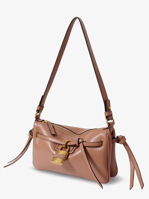 Chloé Paddington Sling Leather Shoulder Bag - Tawnybrown