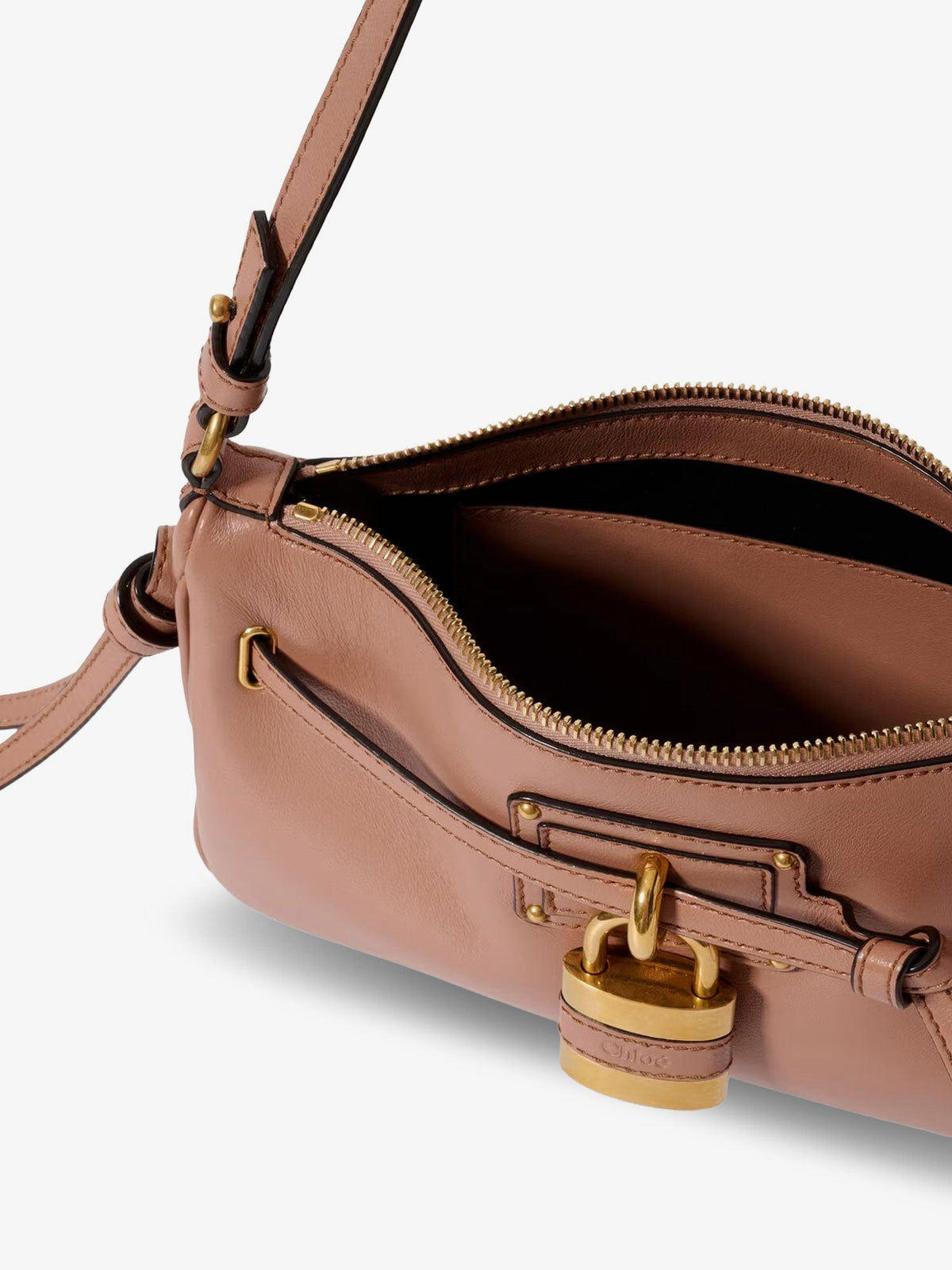 Chloé Paddington Sling Leather Shoulder Bag - Tawnybrown