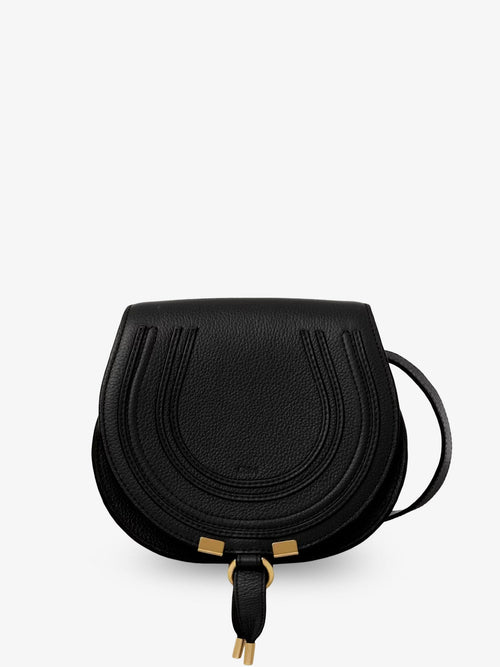 Chloé Marcie Leather shoulder bag - Black