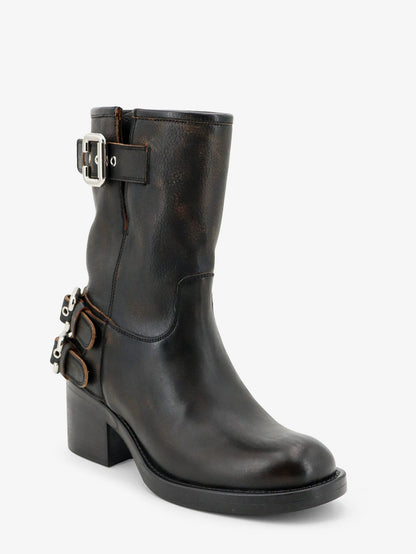 Chloe' Dakota calfskin boots - Black