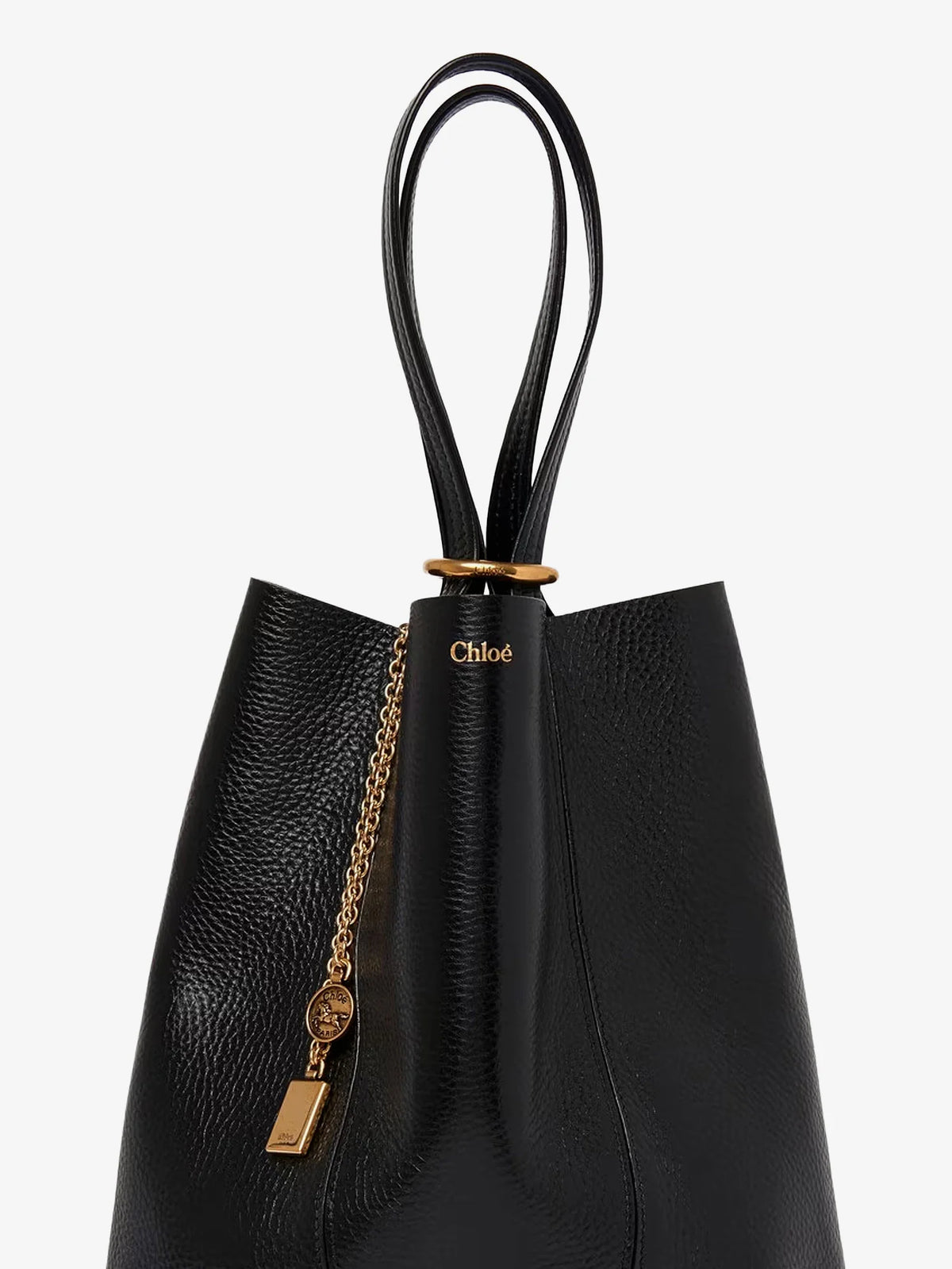 CHLOE' - Chlo�� Spin leather shoulder bag