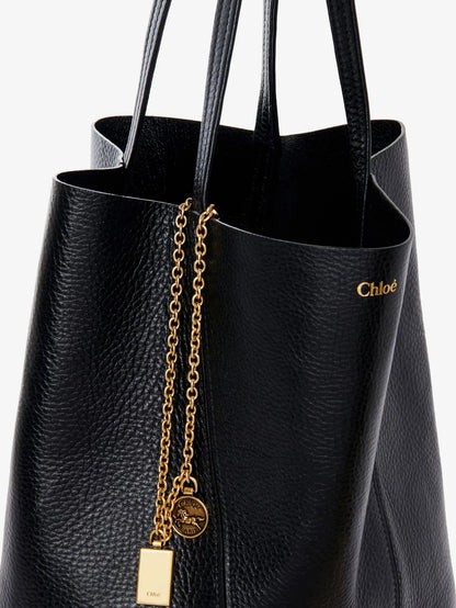 CHLOE' - Chlo�� Spin leather shoulder bag