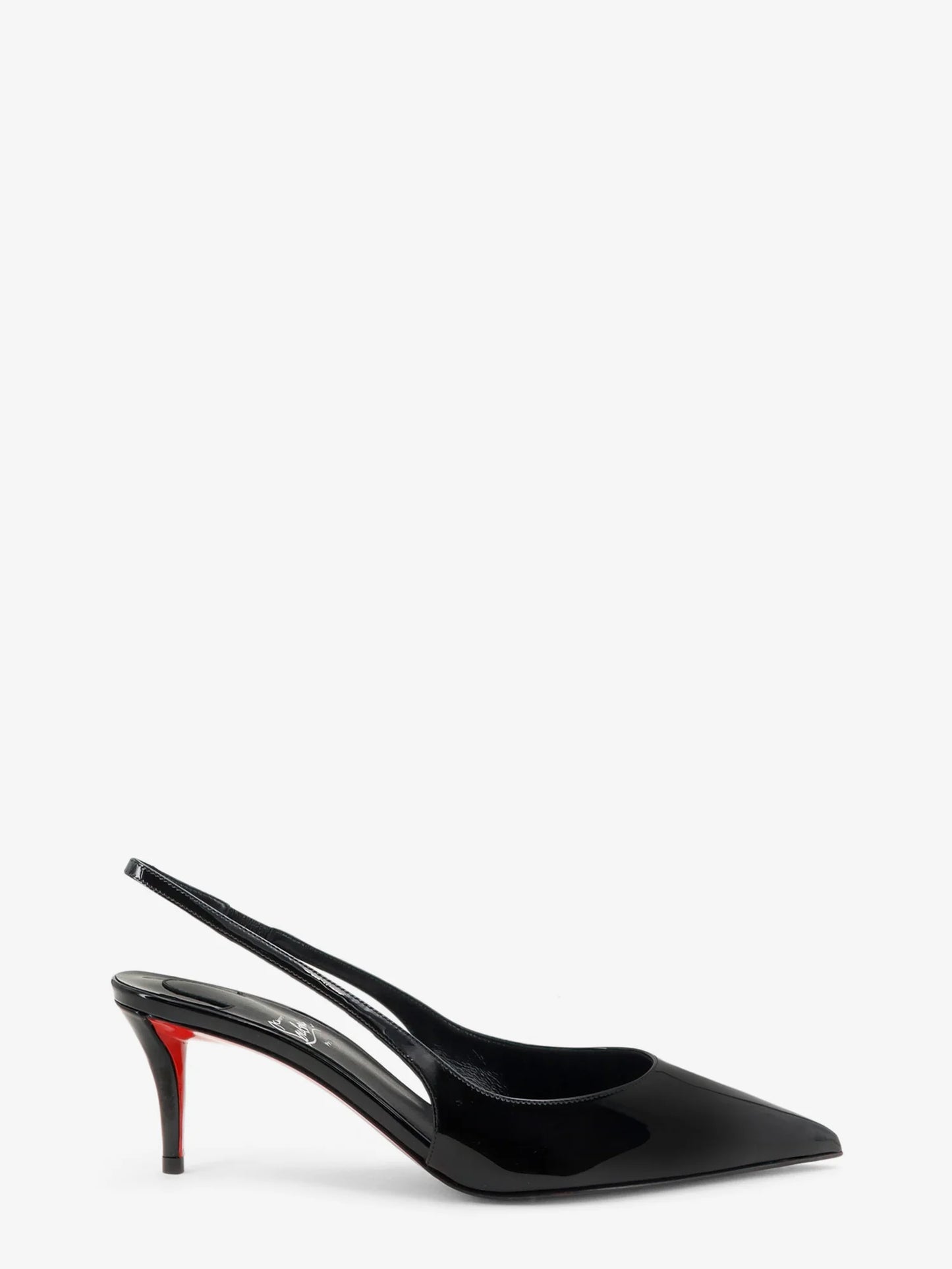 CHRISTIAN LOUBOUTIN - Miss Z patent leather slingback pumps