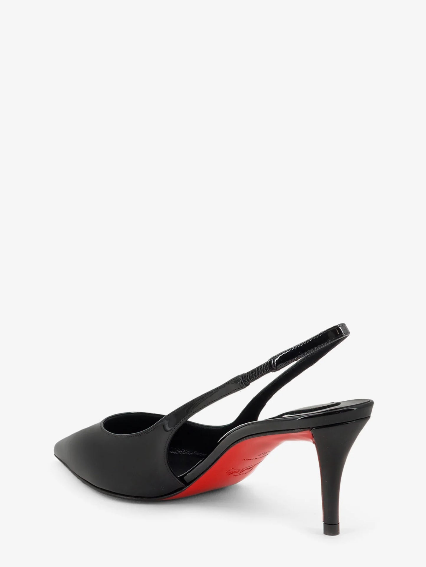 CHRISTIAN LOUBOUTIN - Miss Z patent leather slingback pumps
