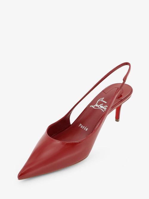 Christian Louboutin Miss Z patent leather slingback décolleté - Empire