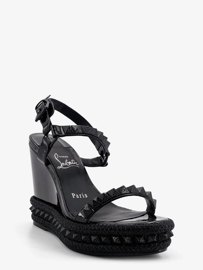 CHRISTIAN LOUBOUTIN - Pyra Clou leather sandals