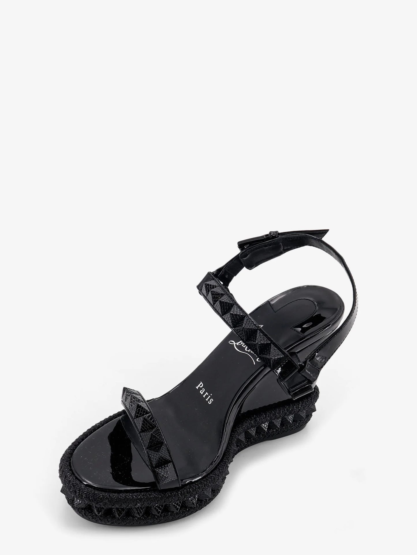 CHRISTIAN LOUBOUTIN - Pyra Clou leather sandals
