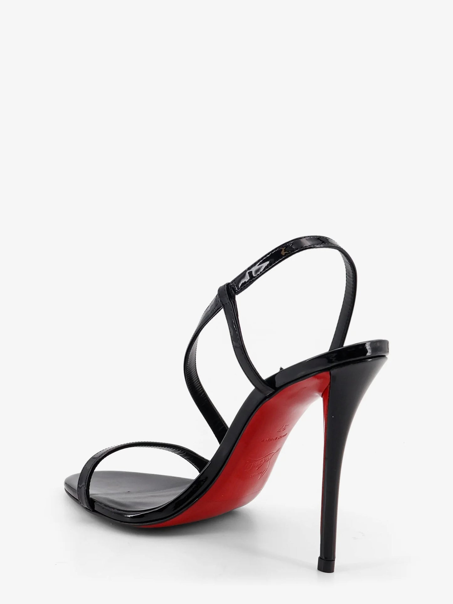 CHRISTIAN LOUBOUTIN - Rosa Z patent leather sandals