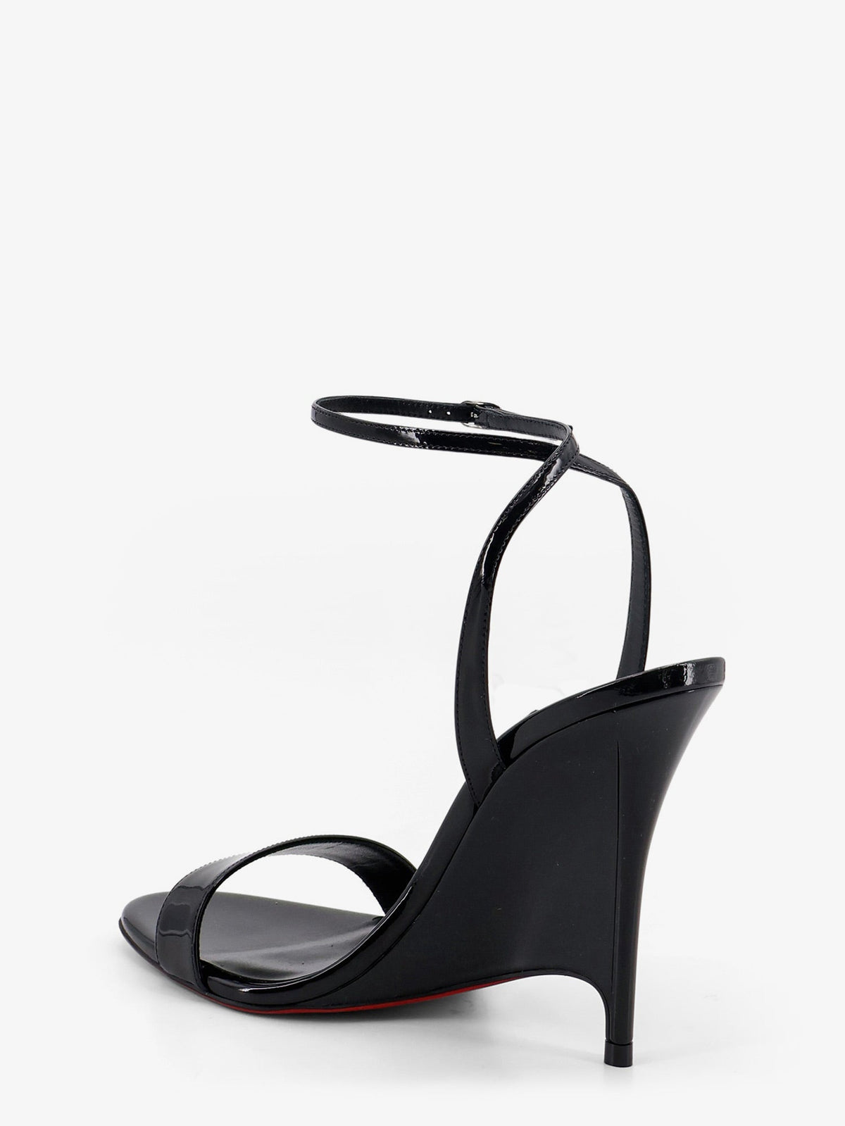 Christian Louboutin Zeezeenella Leather Sandals - Black