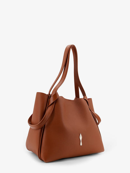 Christian Louboutin Borsa a spalla Bettina Small in pelle - Cuoio