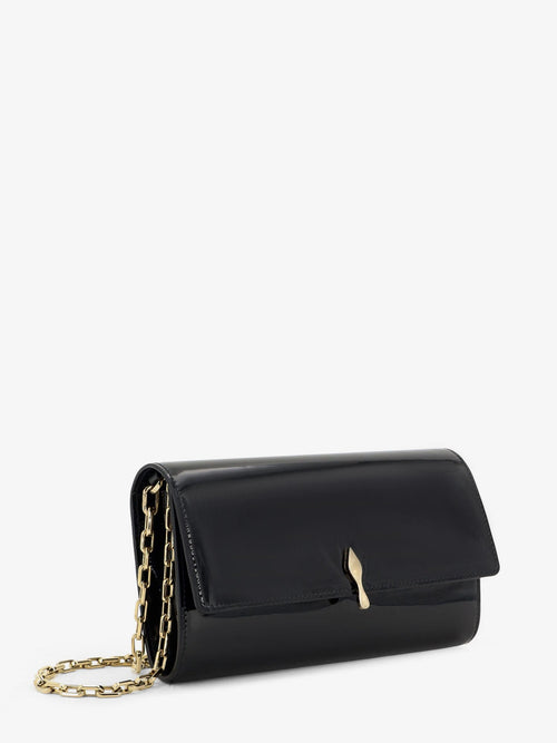 Christian Louboutin Bettina leather crossbody bag/wallet - Black