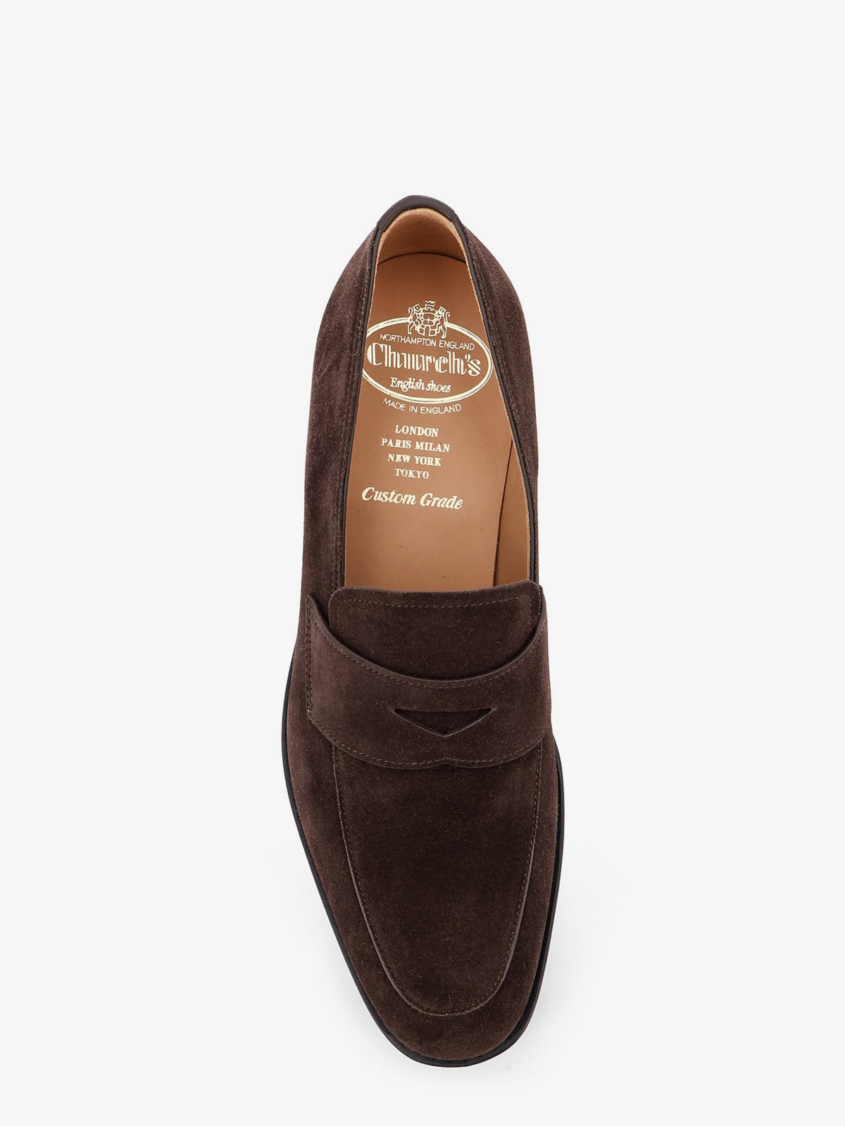 Church's Hertford R 2.0 suede loafers - Ebony