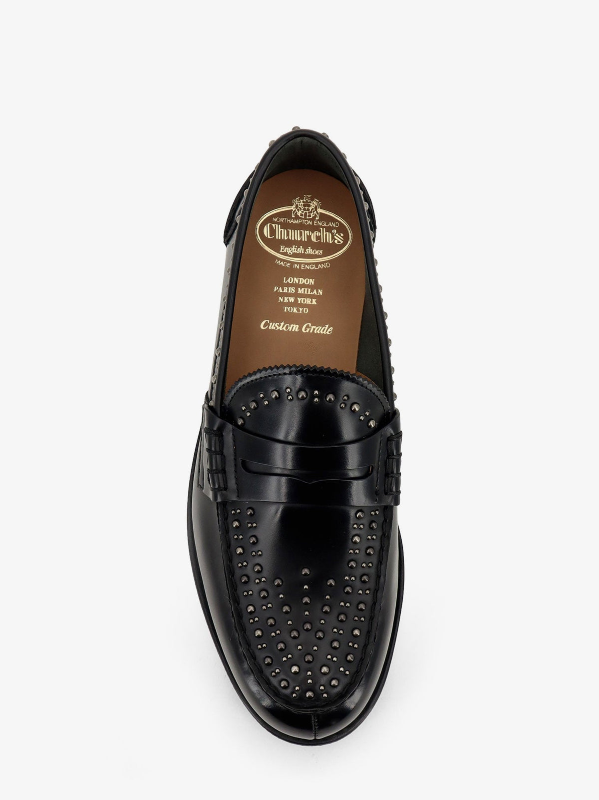 Church's Pembrey Met 2.0 leather loafers - Black