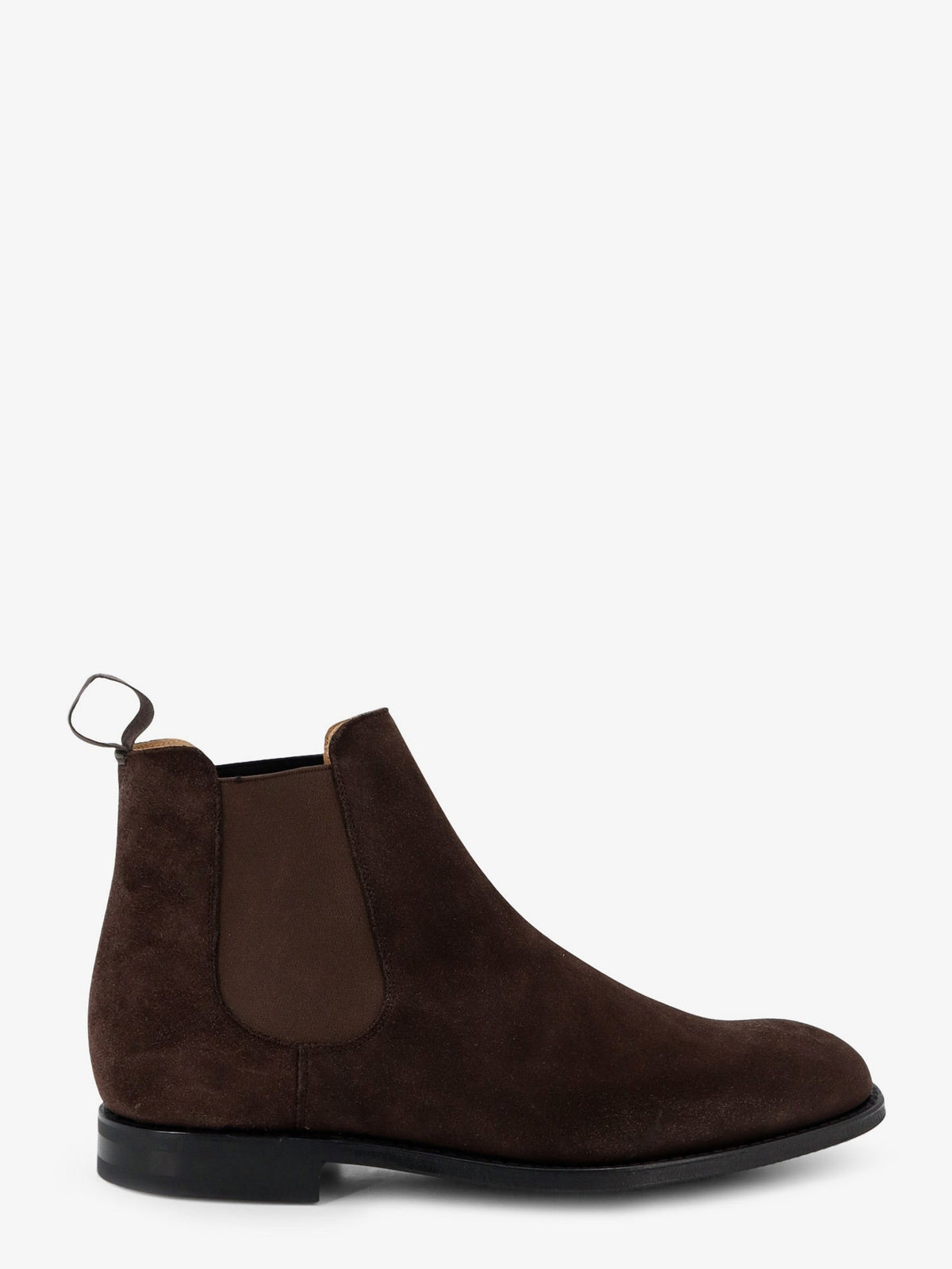 Church's Vintage-effect suede boots - Ebony