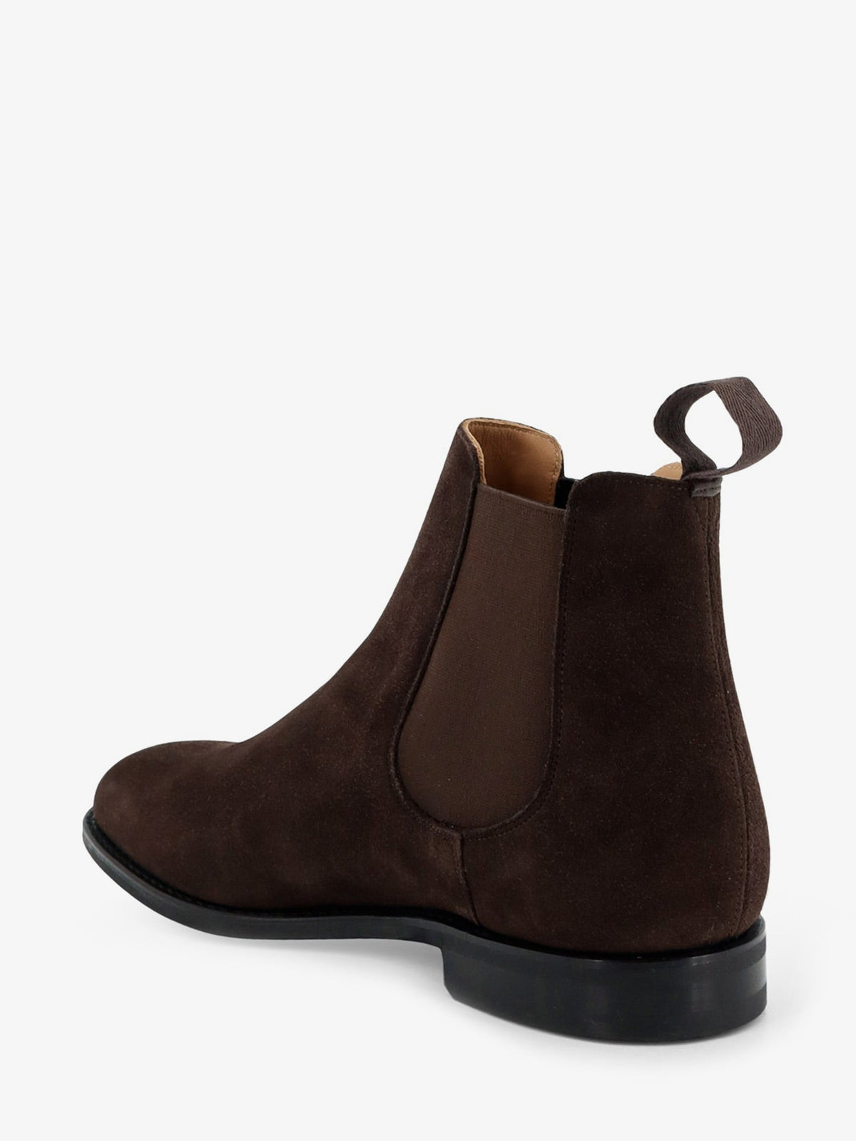 Church's Vintage-effect suede boots - Ebony