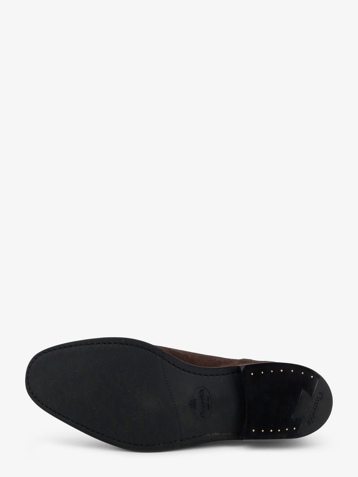 Church's Vintage-effect suede boots - Ebony