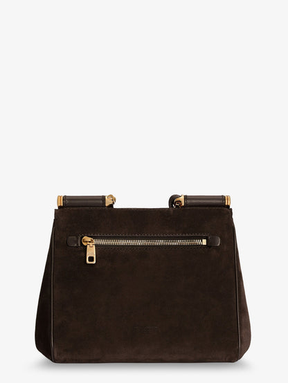 Dolce & Gabbana My Sicily handbag in suede - Ebanomoro