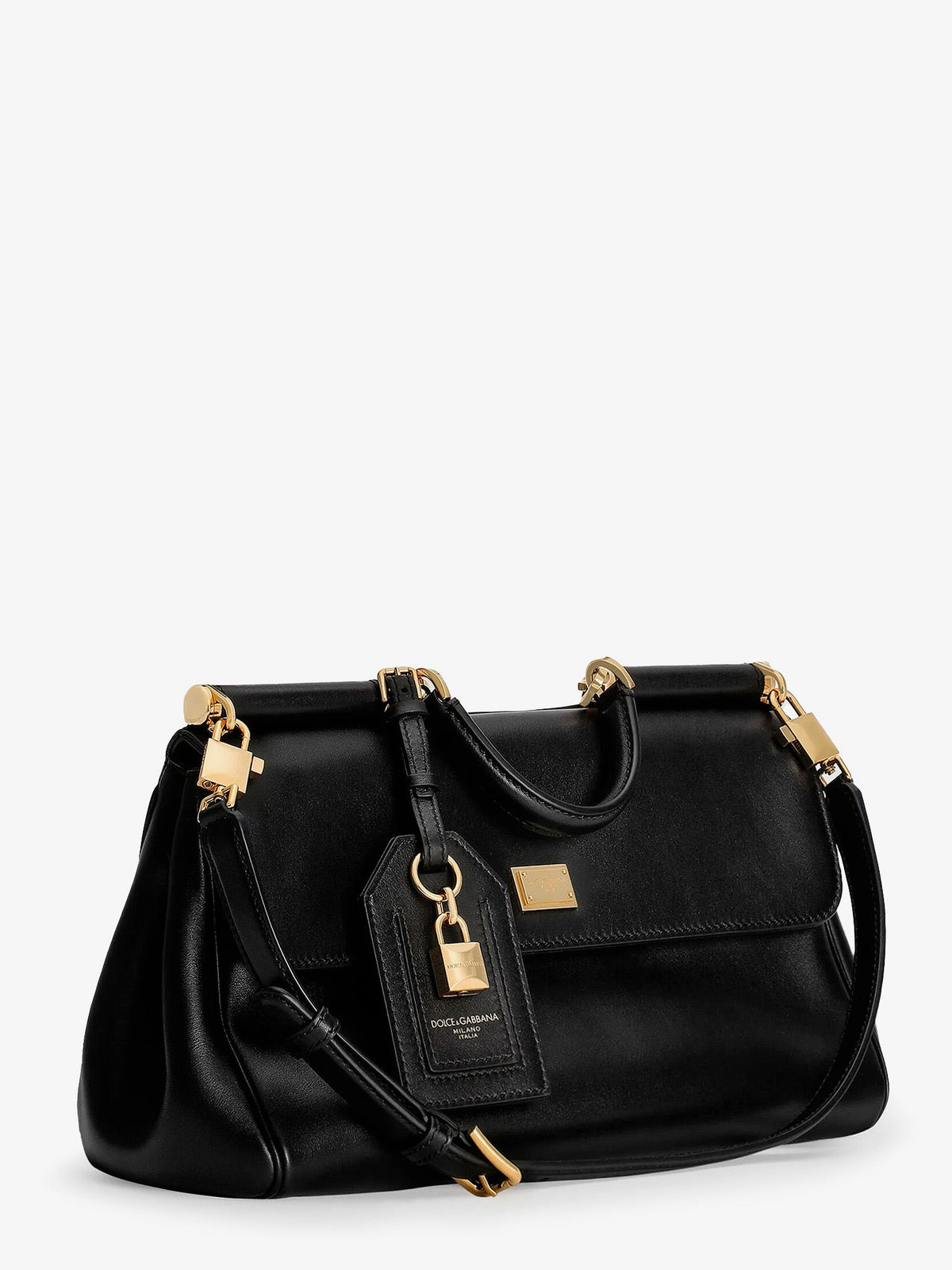 Dolce & Gabbana My Sicily leather crossbody bag - Nero