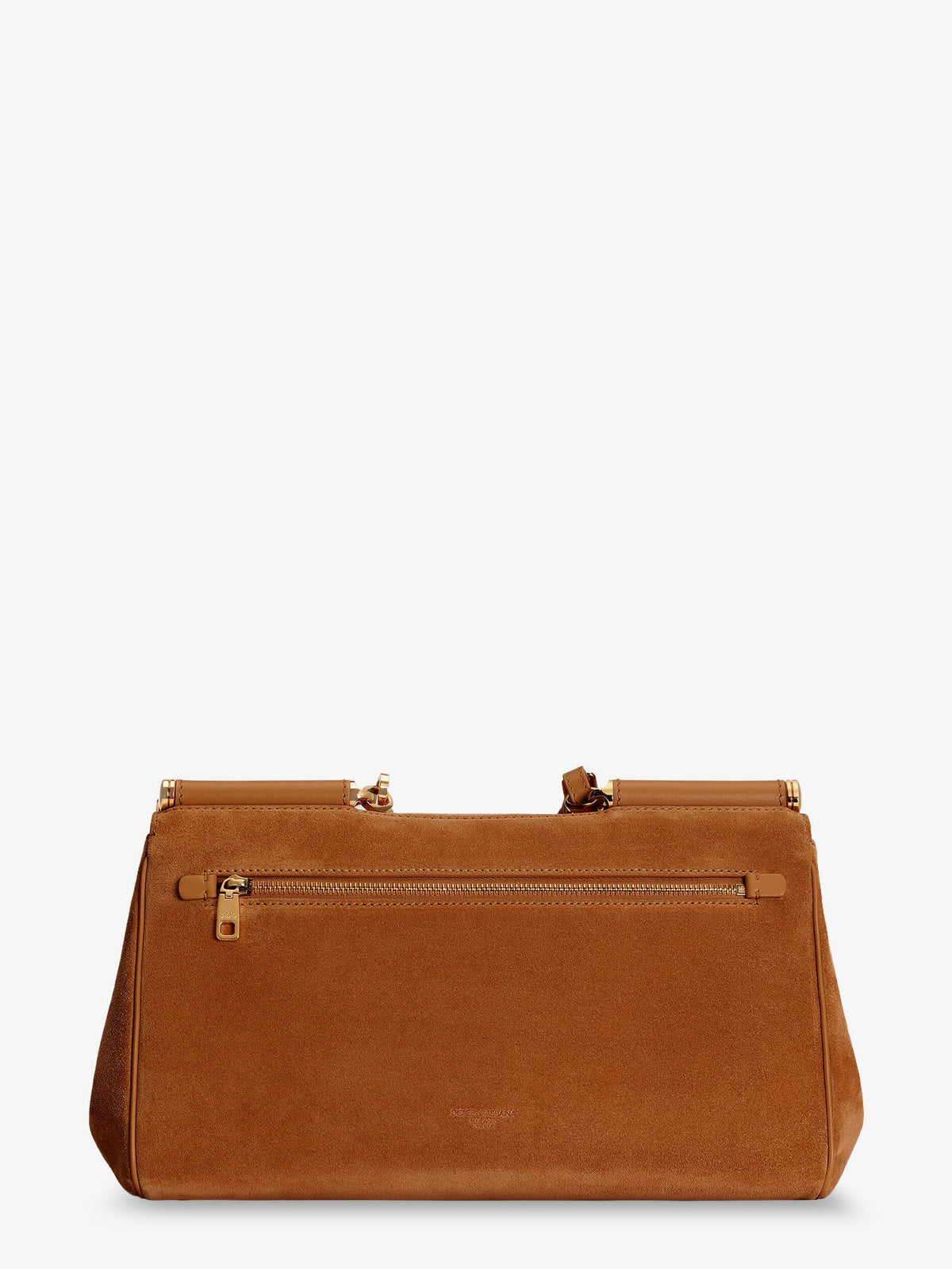Dolce & Gabbana My Sicily suede shoulder bag - Cammellocaramello