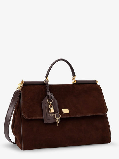 Dolce & Gabbana My Sicily suede handbag - Ebanomoro
