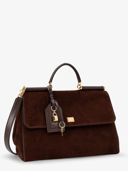 DOLCE & GABBANA - My Sicily suede handbag