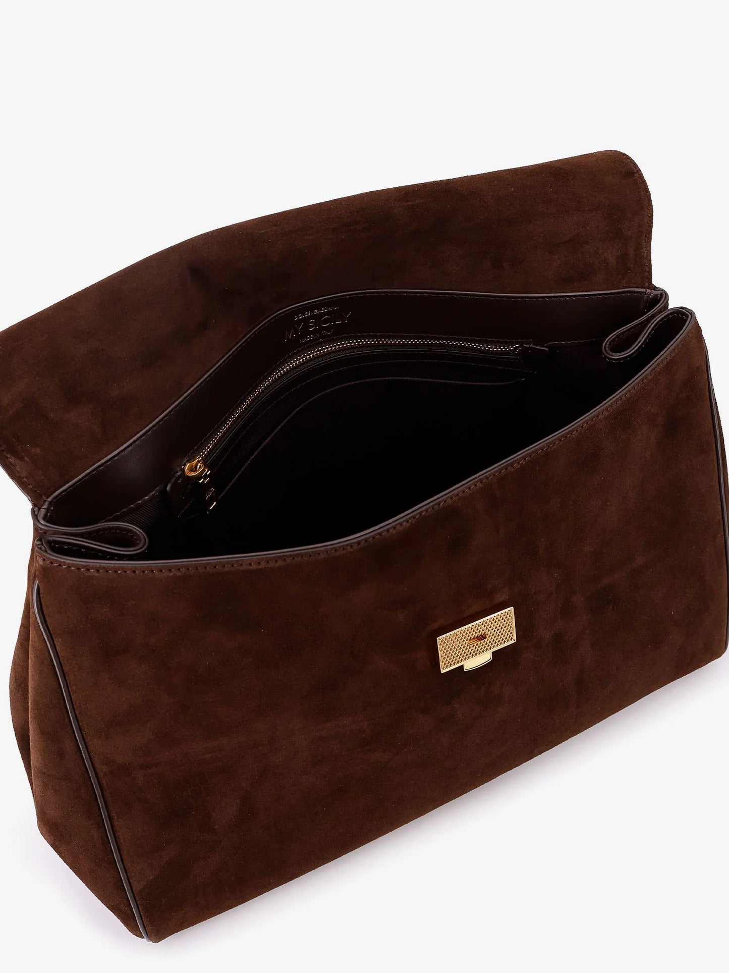 DOLCE & GABBANA - My Sicily suede handbag