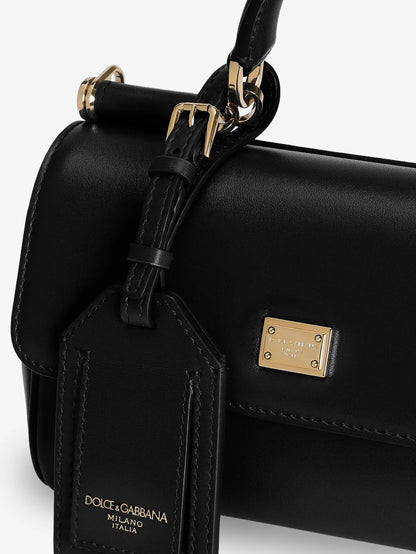 DOLCE & GABBANA - My Sicily Mini Leather Handbag
