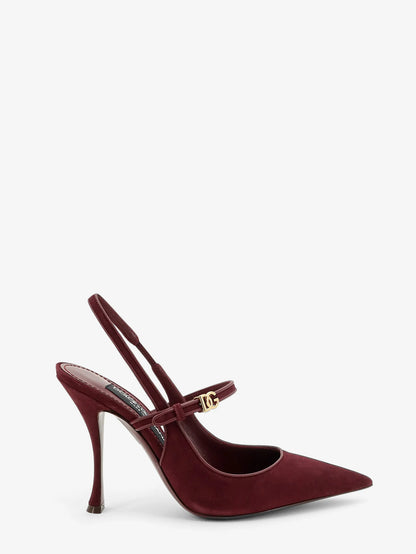 DOLCE & GABBANA - Suede décolleté